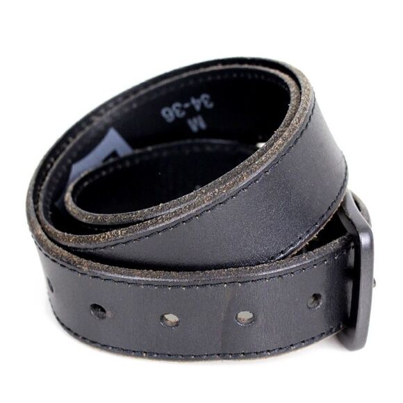 Levi's DARK BROWN GENUINE LEATHER 1.5"Wd STITCH CASUAL DRESS WOMEN'S BELT M (P8 - Picture 5 of 14